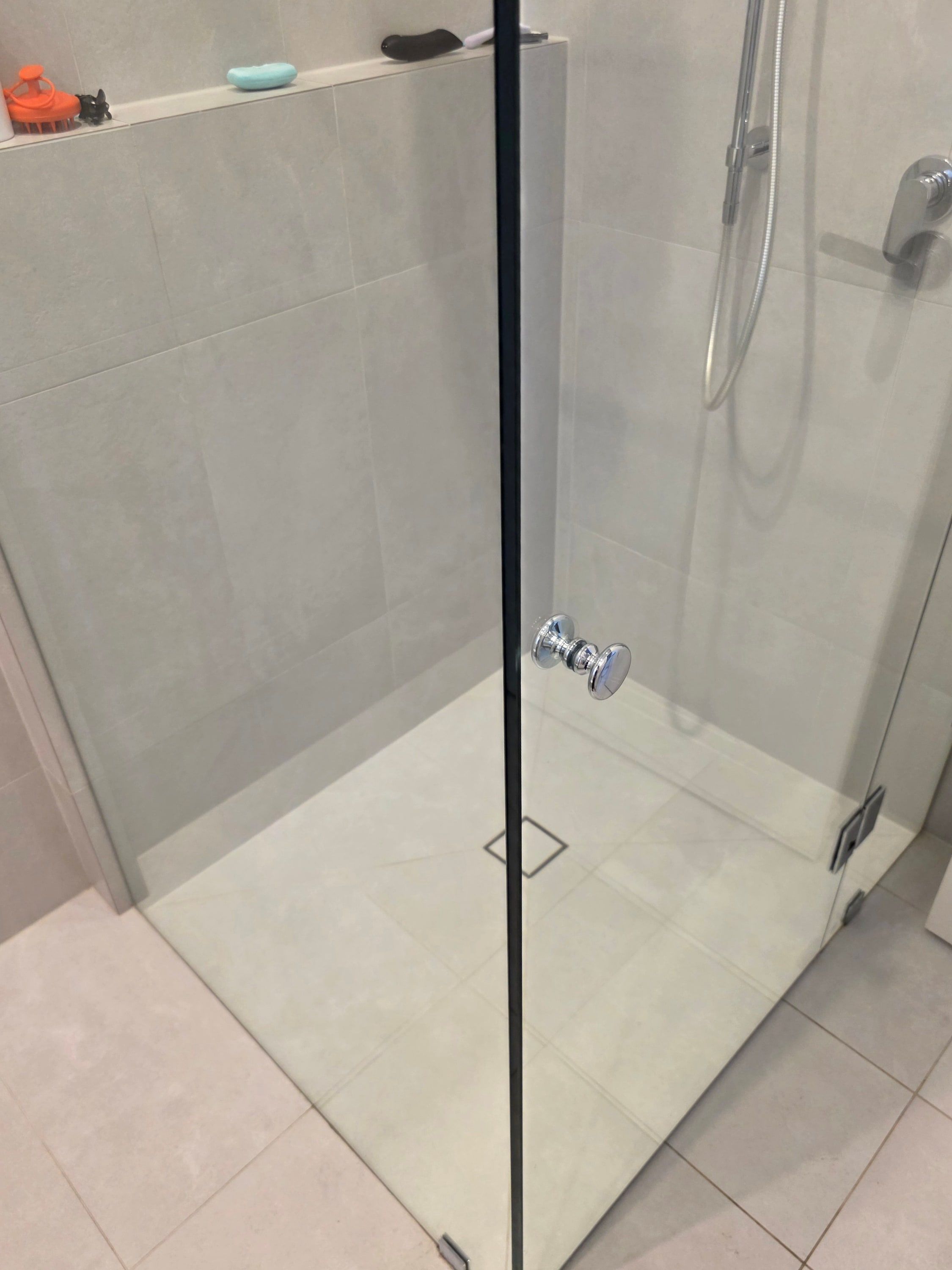 Shower screen, after